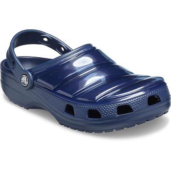 Crocs Classic Neo Puff Clog Tmavomodre - Damske Dreváky